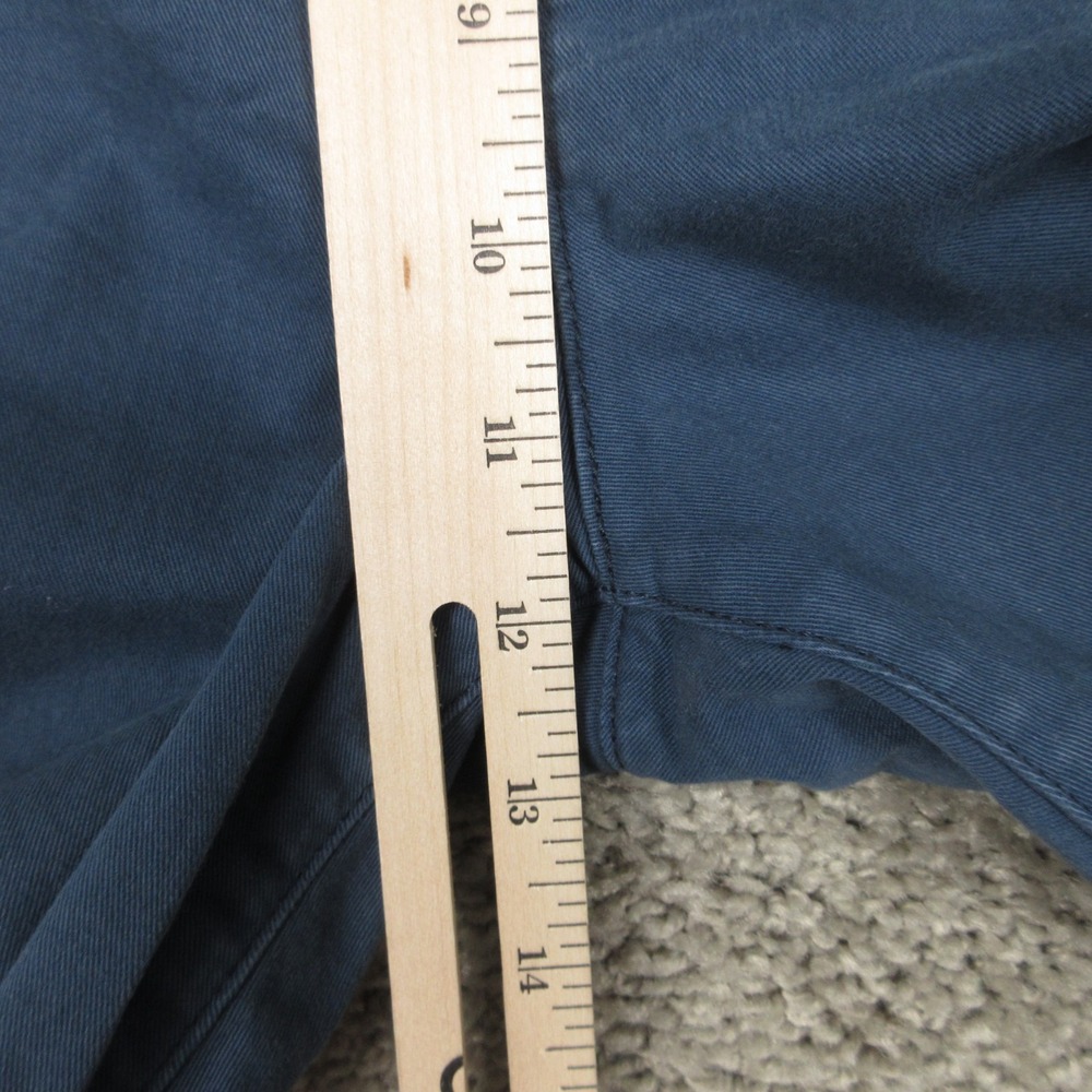 Flint and Tinder Shorts Mens 36 Blue Canvas Cotton Flex Zip Fly 7" Huckberry EUC - Picture 4 of 8